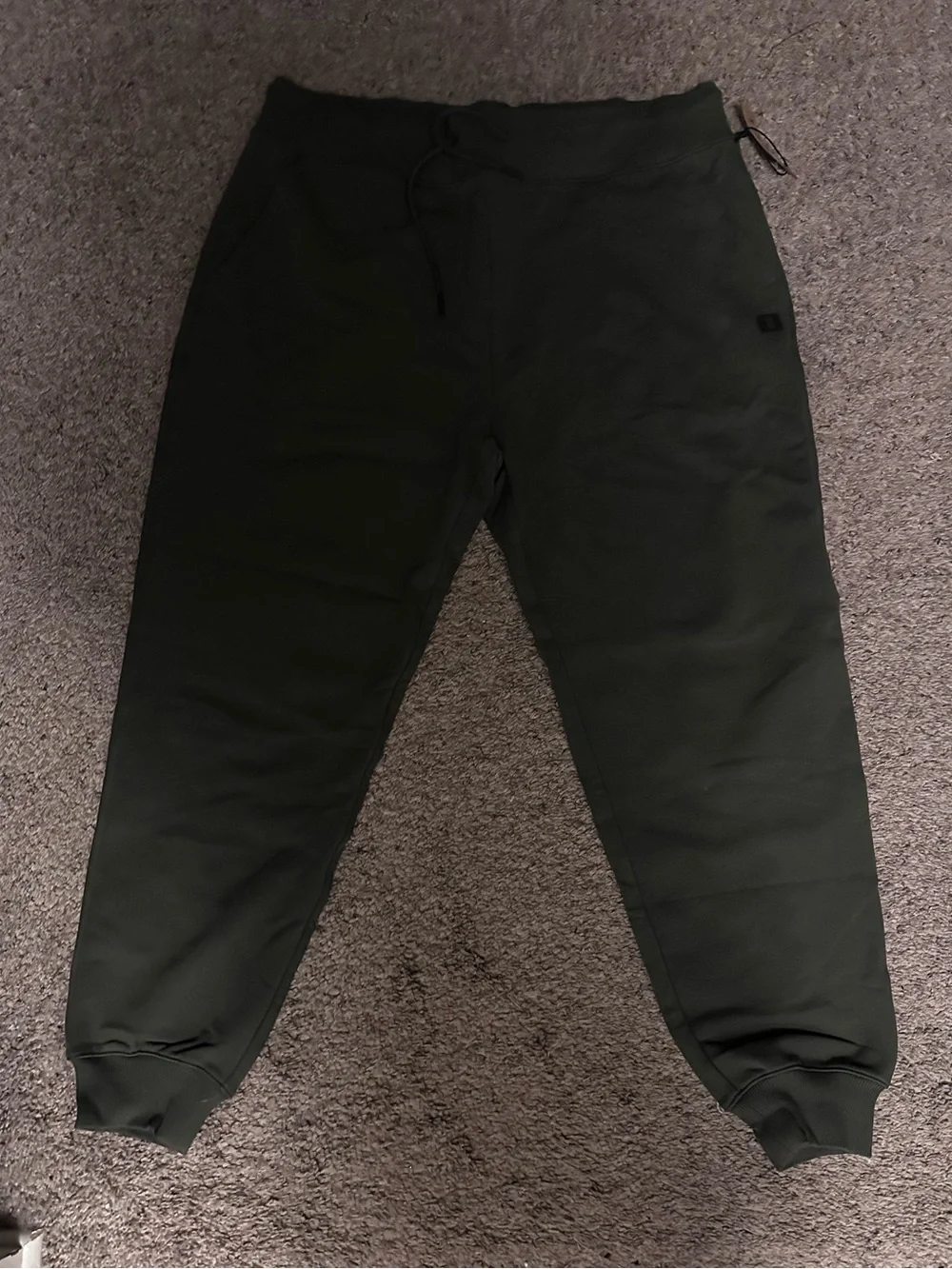 NOBULL Men's Dark Olive Green Jogger Sweatpants